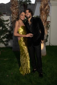 THE GOLDEN WEDDING - After lifetimes of love and loss and a whirlwind journey on ÒThe Golden Bachelor,Ó Gerry Turner and Theresa Nist will walk down the aisle to begin their next chapter, happily ever after. Hosted by Jesse Palmer, ÒThe Golden WeddingÓ airs LIVE on ABC. THURSDAY, JAN. 4, 2024 (8:00-10:00 p.m. EST). (Disney/James Clark)
MICHELLE YOUNG, JACK LEIUS