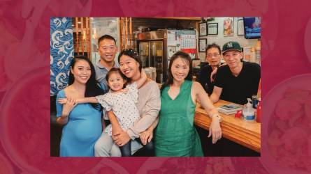 Family photo at La Dinastia.