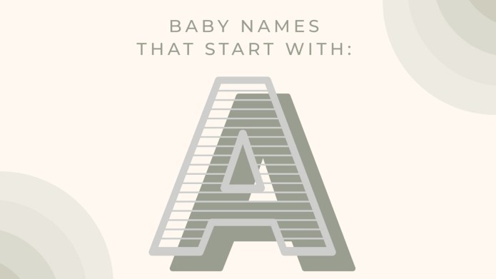 Baby Names that Start with A
