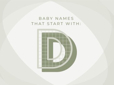 Baby Names That Start With D