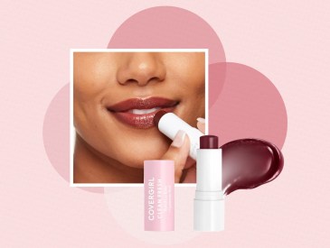 CoverGirl Clean Fresh Tinted Lip Balm in Bliss You Berry, covergirl black honey dupe