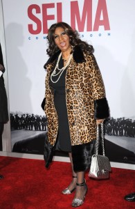 Aretha Franklin at arrivals for SELMA Premiere, Ziegfeld Theatre, New York, NY December 14, 2014. Photo By: Kristin Callahan/Everett Collection