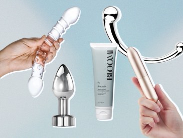 Cooling, freezer-friendly sex toys