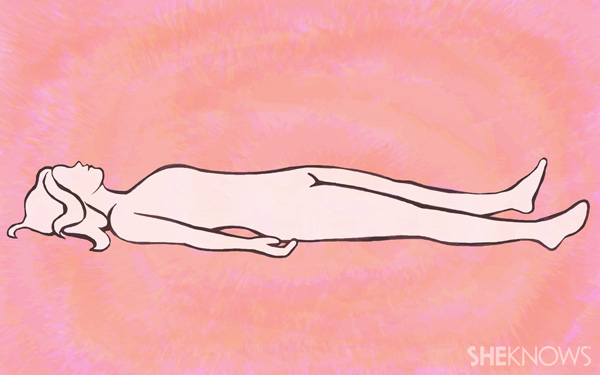 Corpse pose (After sex only!)