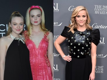 Dakota Fanning, Elle Fanning, Reese Witherspoon