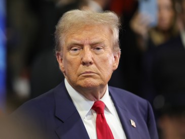 Donald Trump at “The ABC News Presidential Debate: Race for the White House” held at the National Constitution Center on Sept. 10, 2024 in Philadelphia, PA.