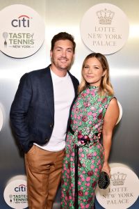 NEW YORK, NY - AUGUST 23:  Landon Beard and actress Vanessa Ray attend the Citi Taste Of Tennis gala on August 23, 2018 in New York City.  (Photo by Mike Coppola/Getty Images for AYS Sports Marketing)