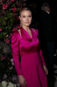 NEW YORK, NEW YORK - FEBRUARY 09: Julia Stiles attends the Christian Siriano Fall/Winter 2023 NYFW Show at Gotham Hall on February 09, 2023 in New York City. (Photo by Hippolyte Petit/Getty Images)