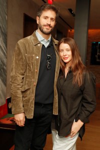 NEW YORK, NEW YORK - MAY 20: (L-R) Dom Natale and Lo Bosworth attend the launch of CHASM on May 20, 2025 in New York City. (Photo by Astrid Stawiarz/Getty Images)