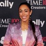 NEW YORK, NEW YORK - JULY 10: Kellie Gerardi attends the 2025 TIME100 Creators Launch Party at Gansevoort Rooftop on July 10, 2025 in New York City.