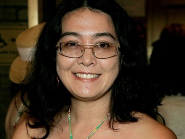 NEW YORK - AUGUST 14: Kyoko Chan Cox, daughter of Yoko Ono, attends the opening of the musical "Lennon" at the Broadhurst Theater August 14, 2005 in New York City.