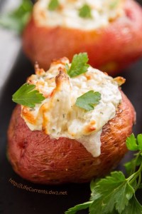 15 Easy, Elegant Appetizer Ideas for Your Oscars Viewing Party: Crab-Stuffed Potatoes