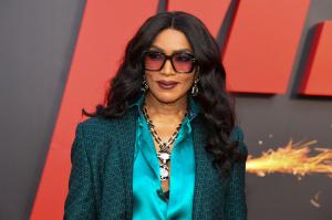 Angela Bassett at the "Mission: Impossible – The Final Reckoning" U.S. premiere held at Lincoln Center Fountain Plaza on May 18, 2025 in New York, New York.