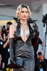 Paris Jackson at The 82nd Venice International Film Festival on August 30, 2025 in Venice, Italy.