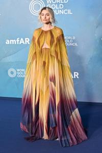 Paris Jackson at amfAR Venezia 2025 at The Arsenale on August 31, 2025 in Venice, Italy.