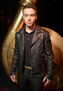 Liam Payne in the front row