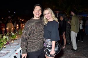 Justin Long and Kate Bosworth at the Isabel Marant 30th Anniversary brand celebration held at Chateau Marmont on April 10, 2024 in Los Angeles, California.