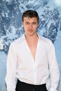 Lucky Blue Smith at the Montblanc event celebrating the 100 year anniversary of the Meiserstuck pen held at the Paramour Estate on May 1, 2024 in Los Angeles, California.