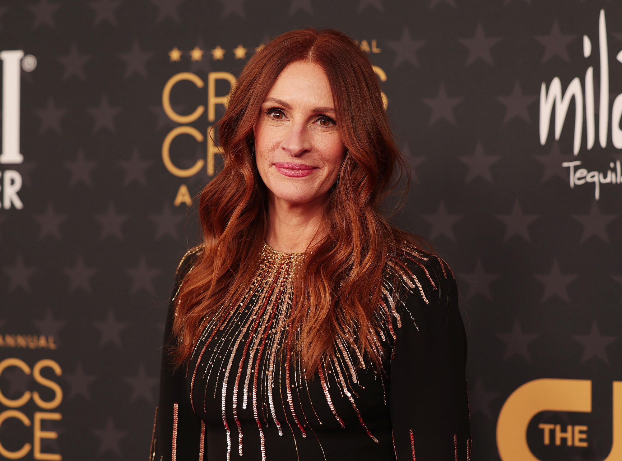 Julia Roberts at the 28th Critics' Choice Awards held at the Fairmont Century Plaza on January 15, 2023 in Los Angeles, California.