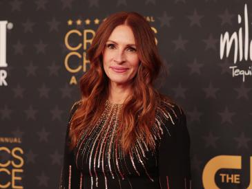 Julia Roberts at the 28th Critics' Choice Awards held at the Fairmont Century Plaza on January 15, 2023 in Los Angeles, California.