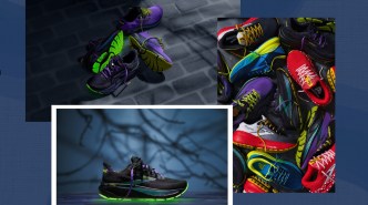 brooks x rundisney halloween sneakers, brooks x rundisney fall 2025, brooks x rundisney sneakers, brooks disney, brooks x rundisney villains shoes