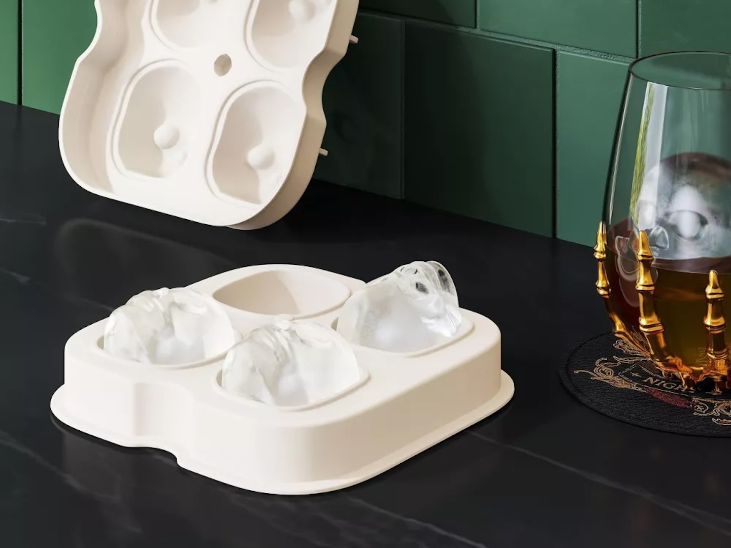 Target Threshold skull ice cube mold