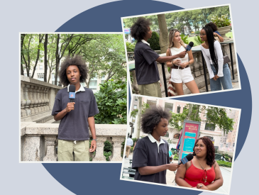 Teens onn the street