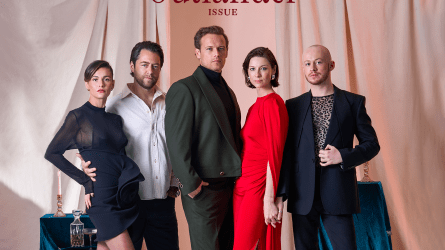 The 'Outlander' Issue: Caitríona Balfe, Sam Heughan, Sophie Skelton, Richard Rankin, and John Bell
