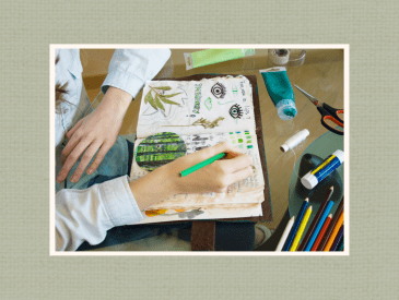 teen junk journaling