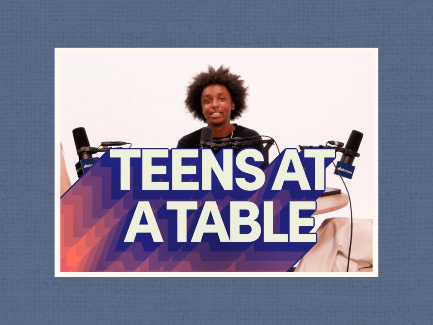 Ajani Pinard/Teens at a Table host